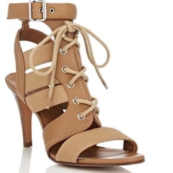 Chloe Gladiator Leather Heels - Picture 7 of 9